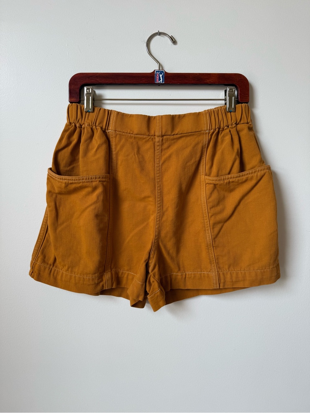 Uniqlo U women denim easy short pull on high waist